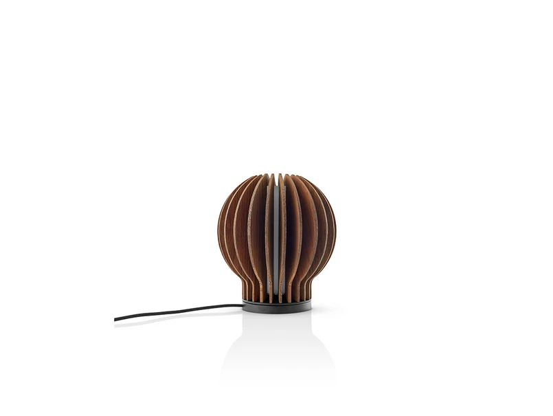 Radiant Round Portable Lampe de Table Smoked Oak - Eva Solo