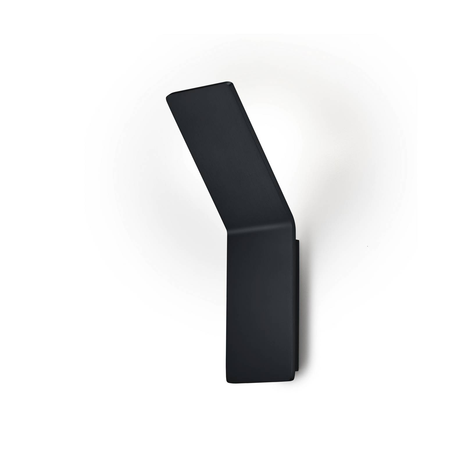 LED-Wandleuchte Ava, schwarz, Aluminium, 1-flammig günstig online kaufen