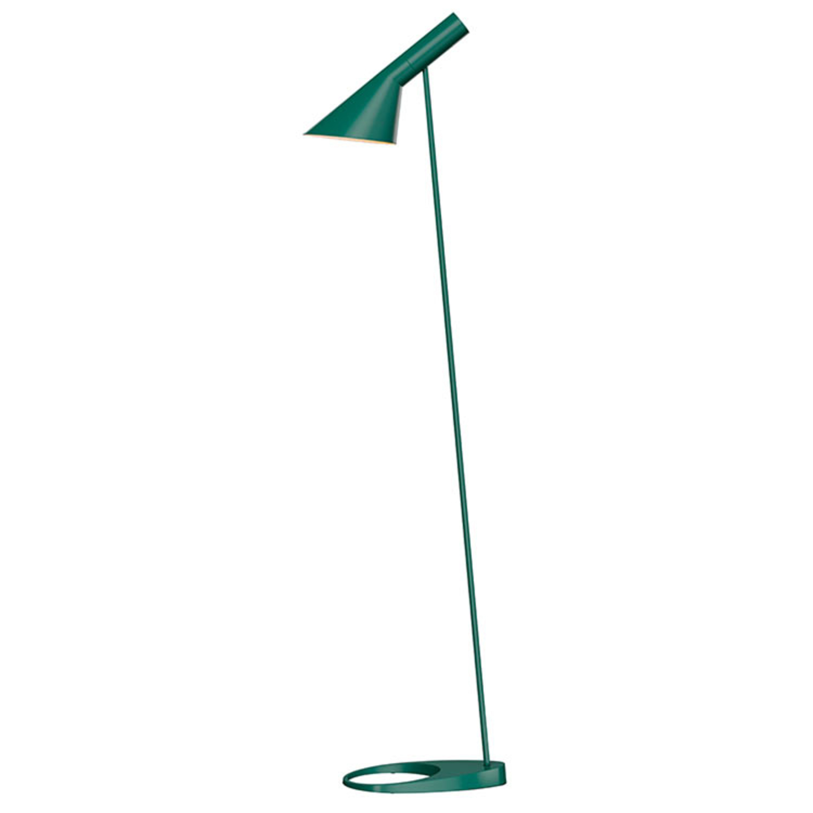 Louis Poulsen AJ - floor lamp, dark green