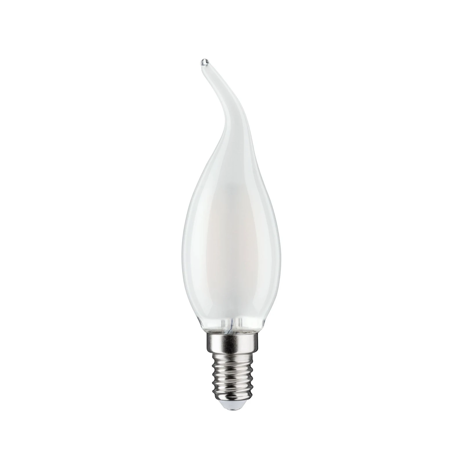 LED-Kerzenlampe E14 4,8W 2.700K Windstoß satin dim