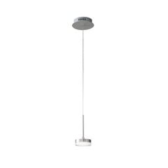 Lampa wisząca LED Dunk, aluminium, 1-punktowa, 3000 K, metalowa