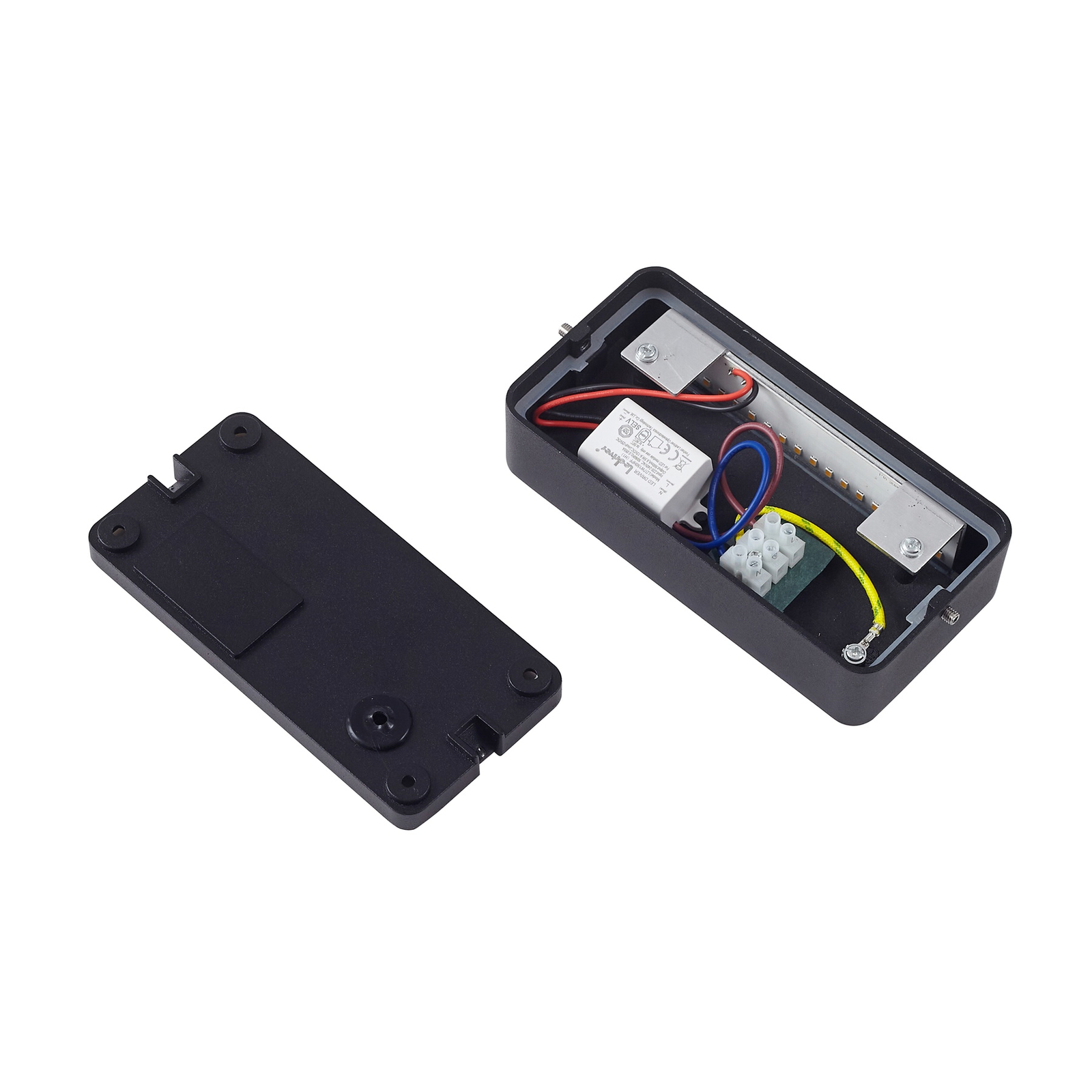 Tiburia LED Outdoor Wall Lamp Black - Lucande