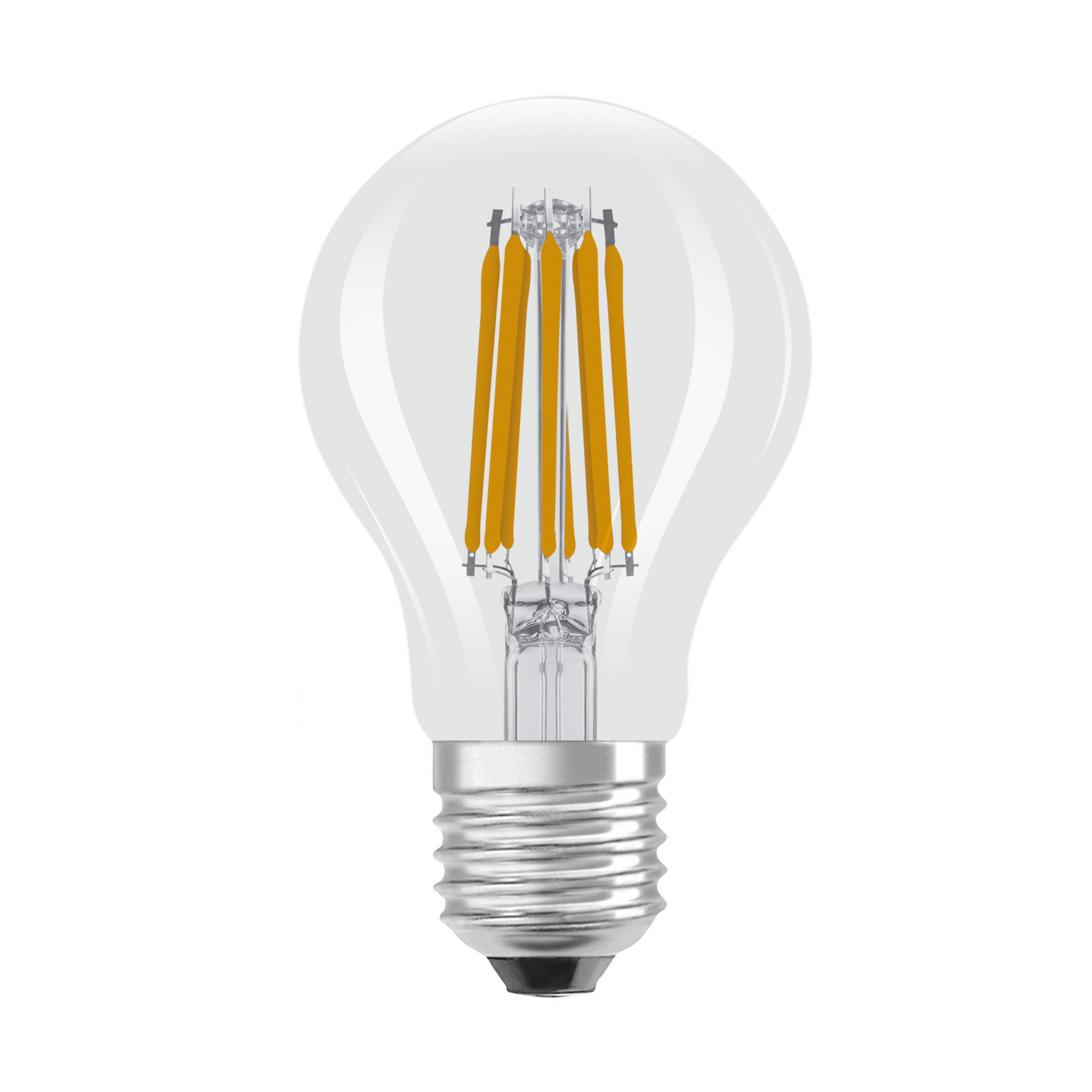 Lâmpada LED OSRAM E27 7.2W filamento 2,700K 1521lm 2-pack
