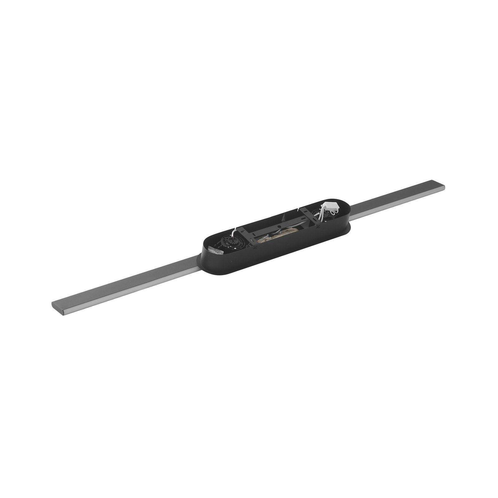 Lucande LED-Hängeleuchte Philine, Länge 121 cm schwarz Eisen