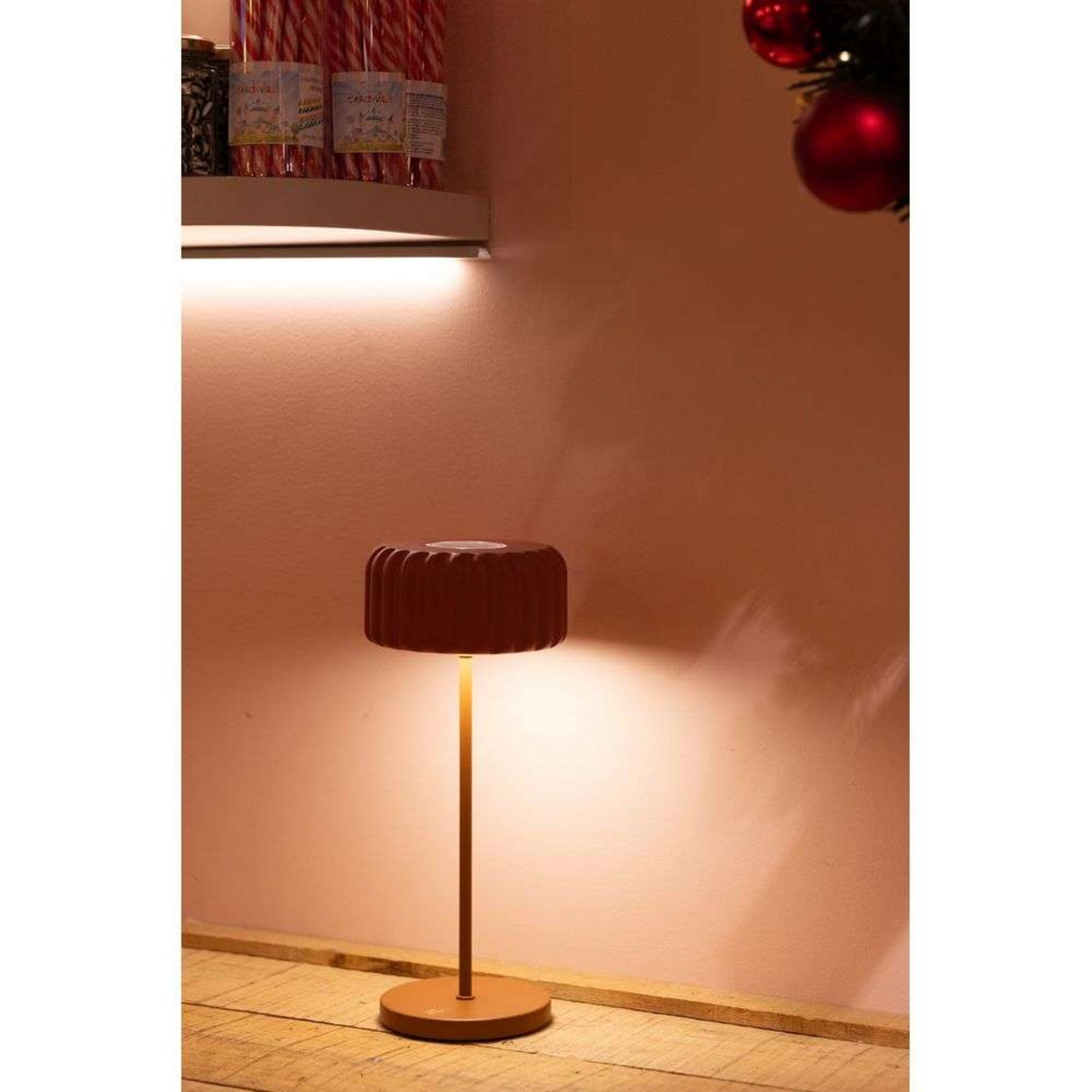 Dentelles Bistro Portable Bordslampa IP44 Terra - Atelier Pierre