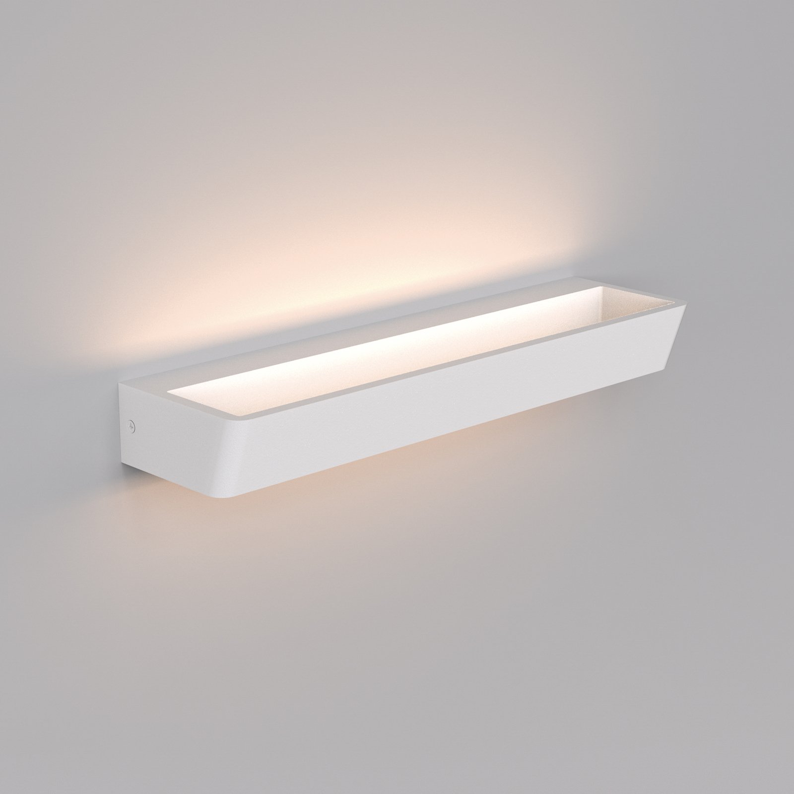 Altea LED wandlamp, breedte 50 cm, wit, omhoog/omlaag, aluminium