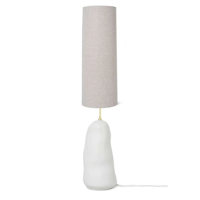 ferm LIVING - Hebe Floor Lamp Large Off-White/Natural