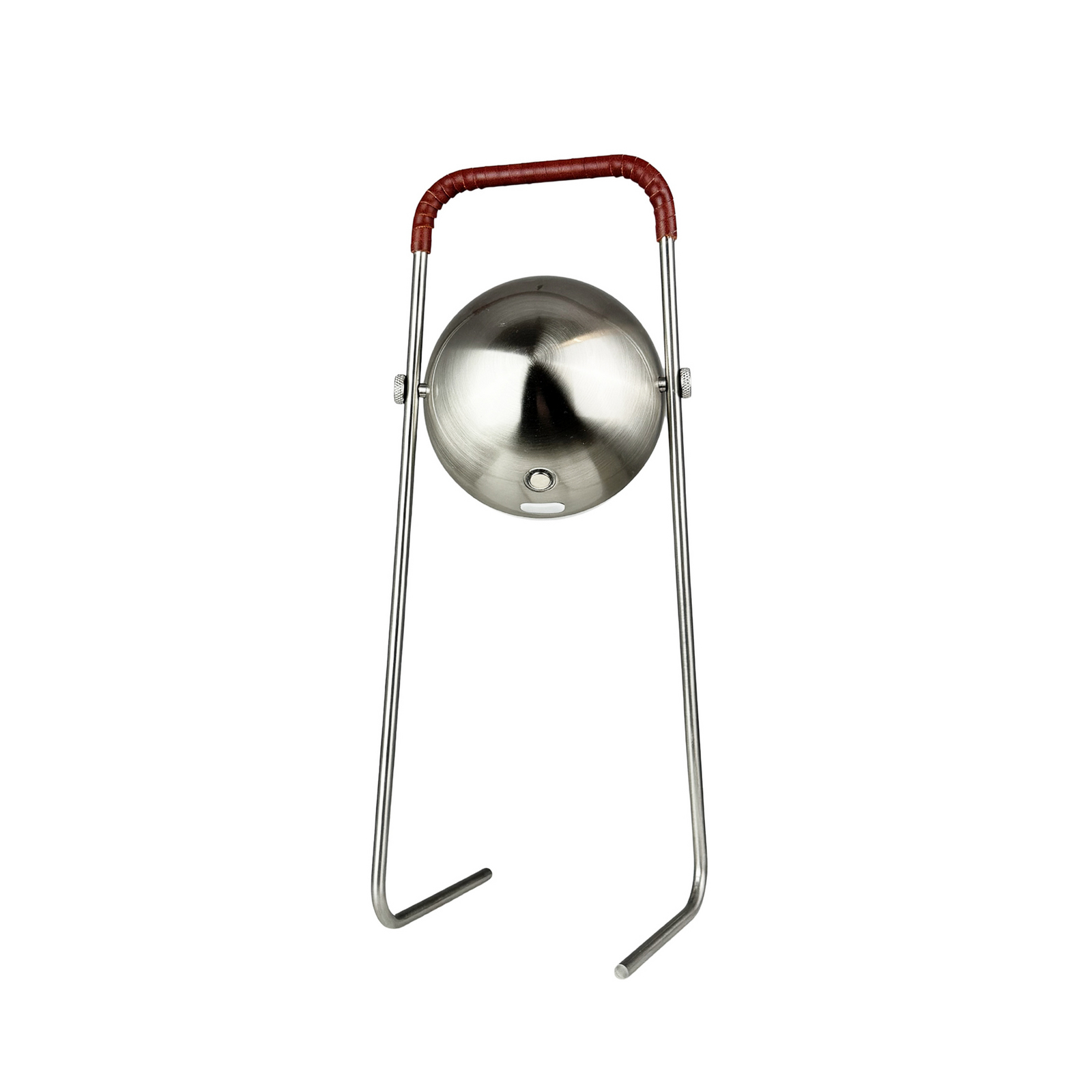 Dyberg Larsen Lampka stołowa LED Mova, bordowa, IP44