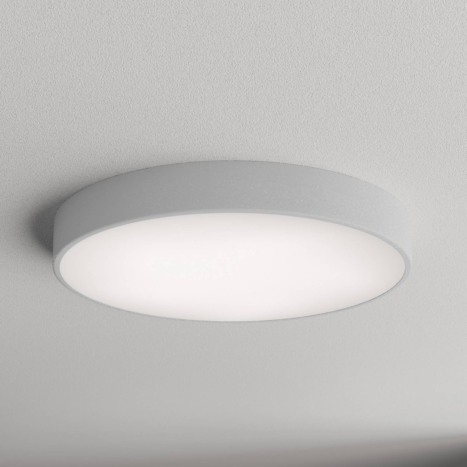 TEMAR LIGHTING Plafonnier Cleo 600, Ø 60 cm gris