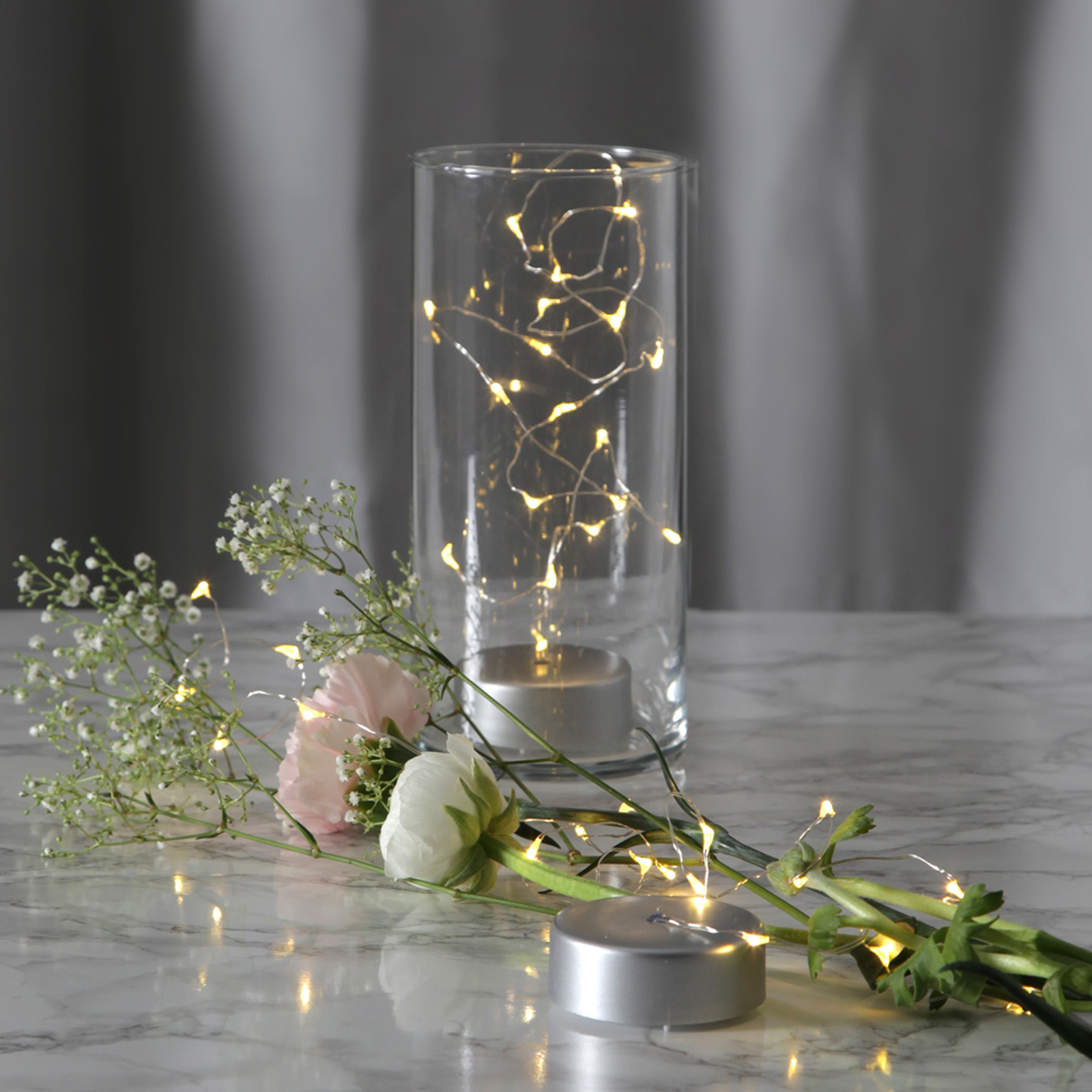 long lasting battery operated string lights