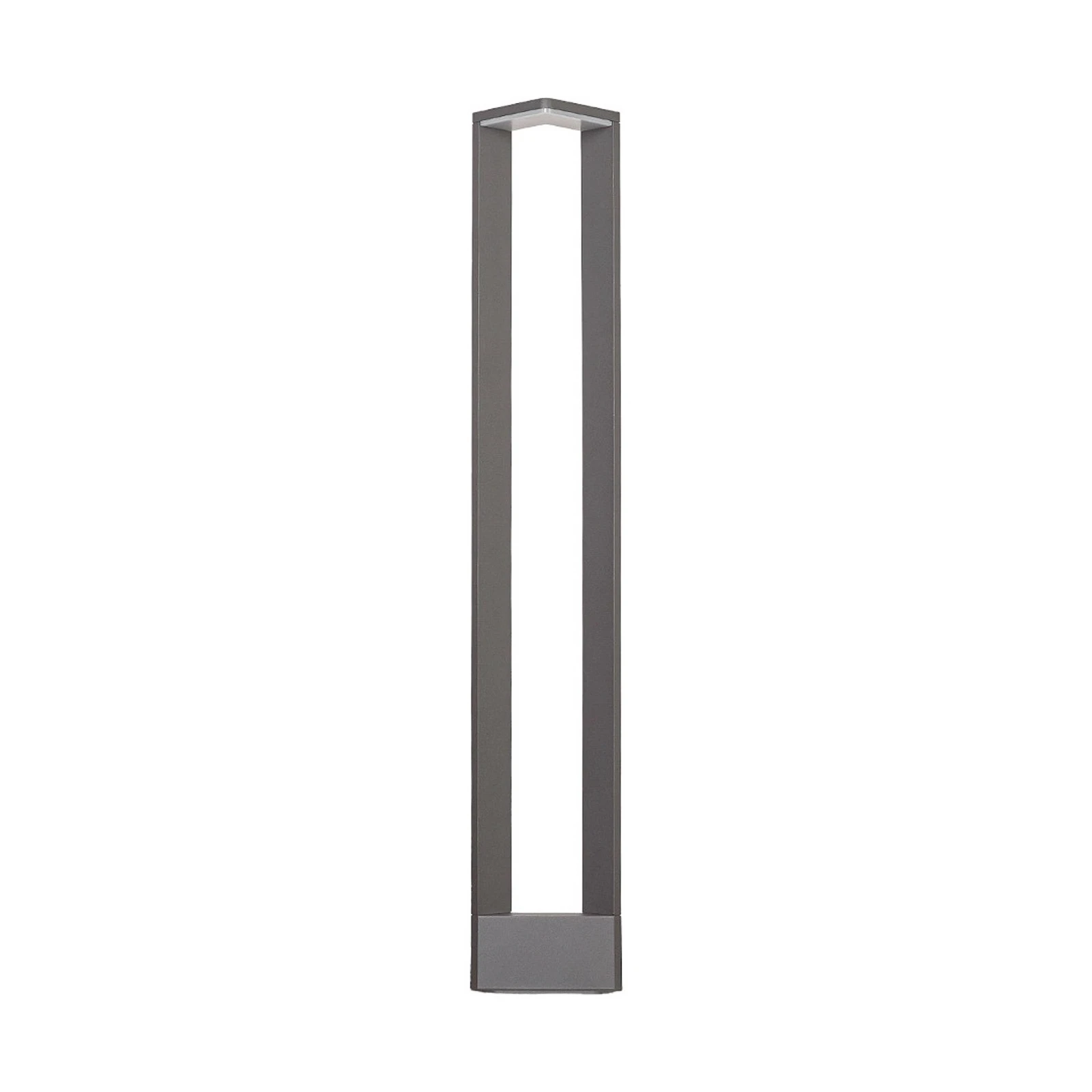 Lucande Jeny LED κρεμαστό φωτιστικό, 100 cm, ανθρακί, αλουμίνιο