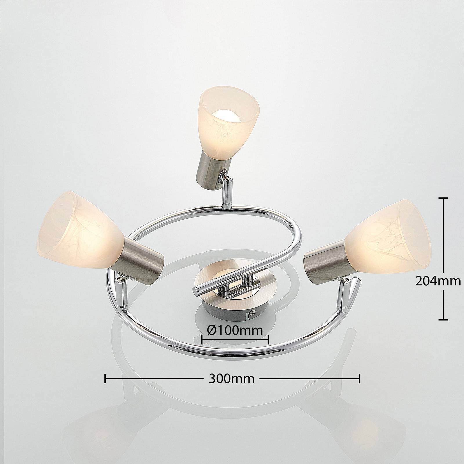 ELC Kamiran Spot LED A 3 Luci 14 ELC Kamiran Spot LED A 3 Luci -Negozio al dettaglio Paulmann