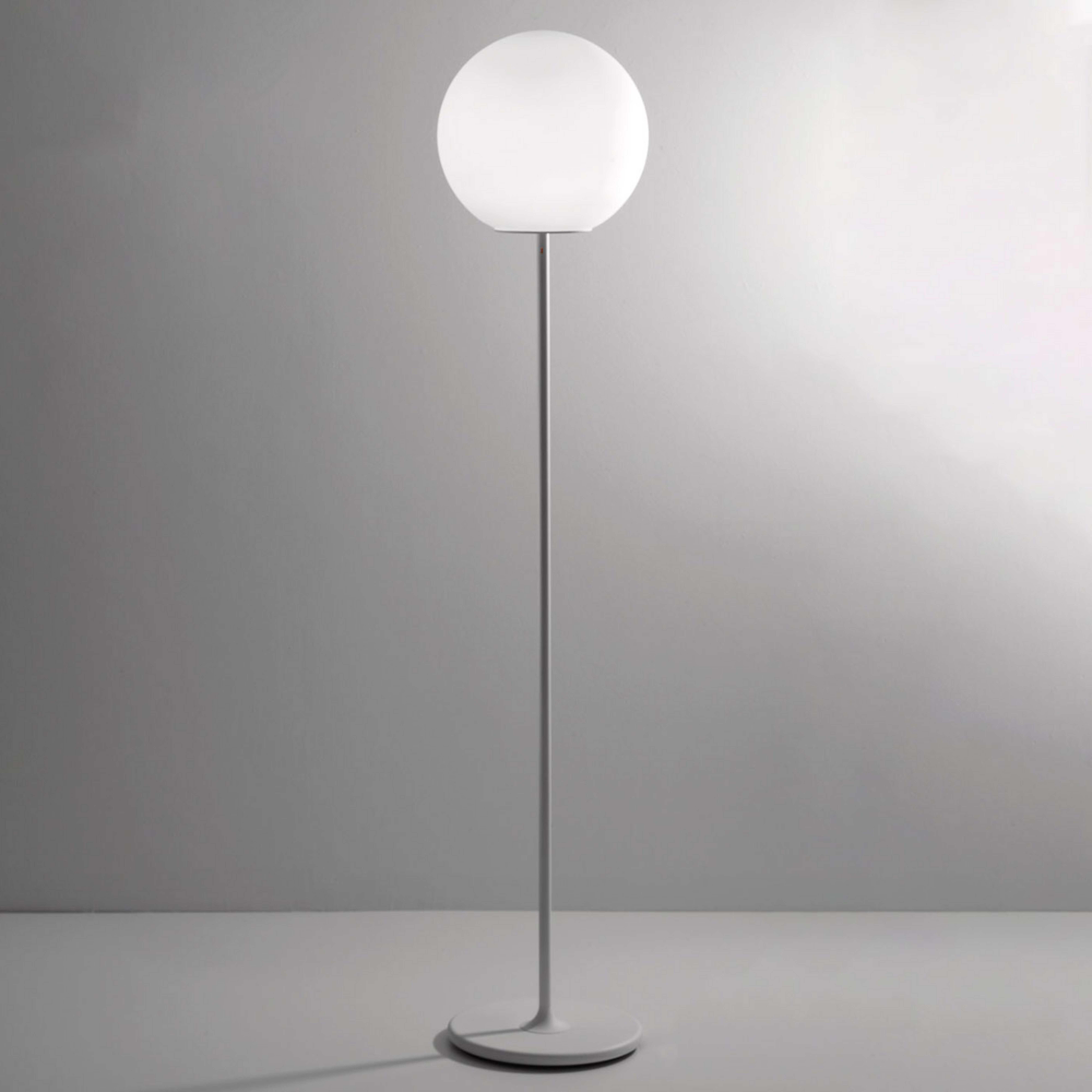 Fabbian Lumi Sfera Glas-Stehleuchte, Ø 40 cm
