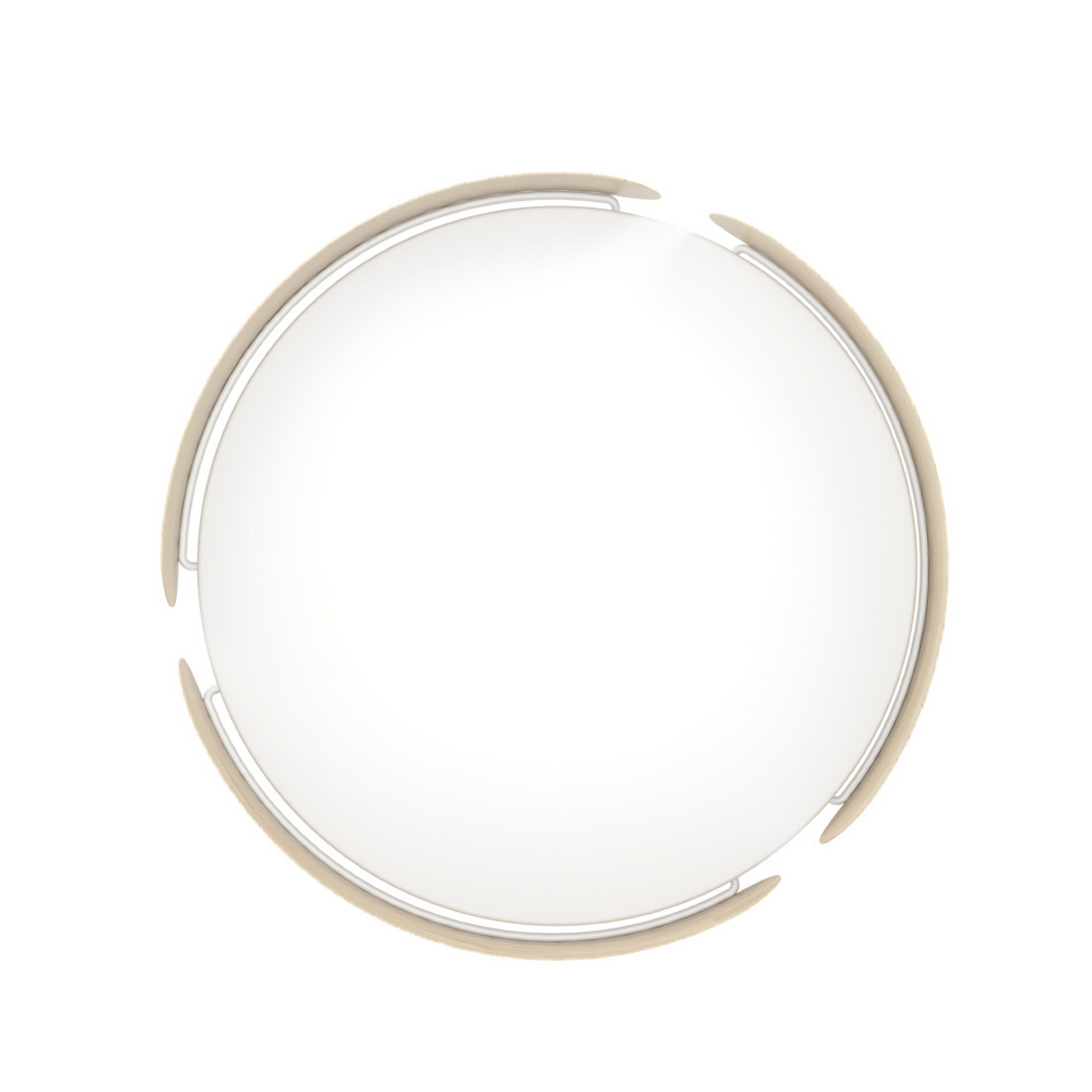 Plafonnier LED EGLO VALCASOTTO, bois, Ø 37 cm, 3 000 K