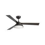 Rodas ceiling fan with an LED light, brown