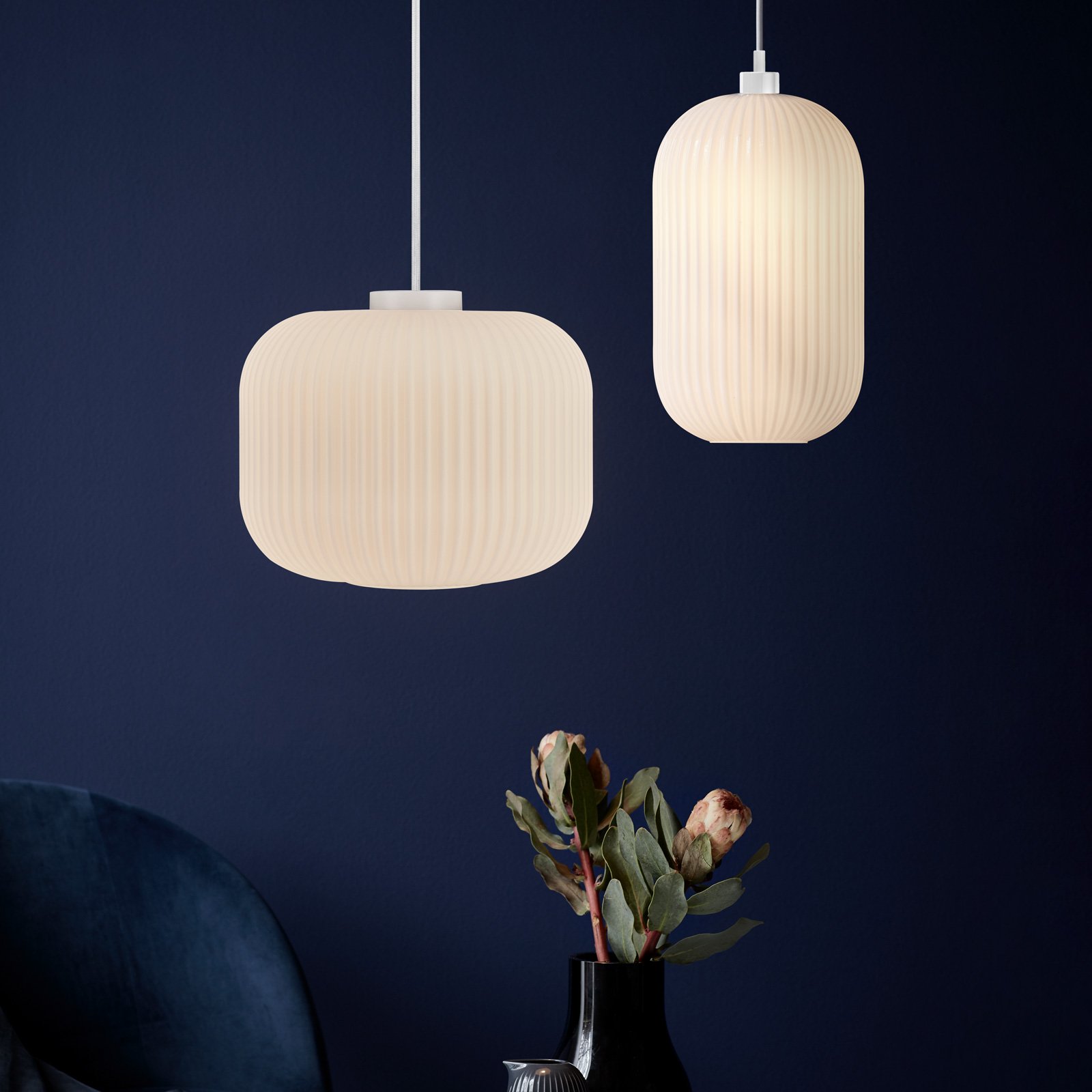 Milford 20 Taklampa Opal - Nordlux