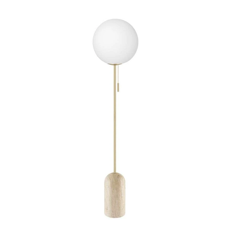 Globen Lighting – Torrano Golvlampa Travertine