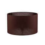 Roller lampshade, brown, Ø 50 cm, height 30 cm