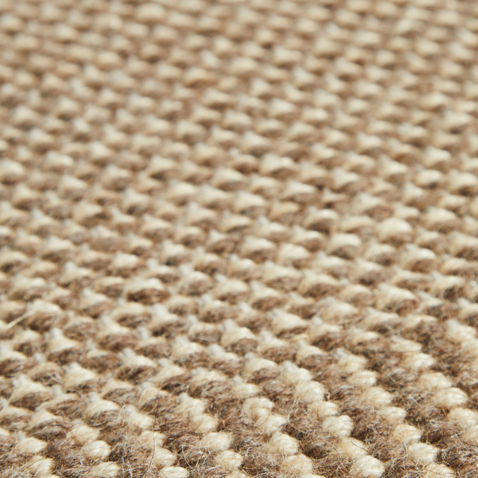 Tapis Rombo, marron, 75 cm x 200 cm, laine - Woud Tapis Rombo, marron, 75 cm x 200 cm, laine - Woud
