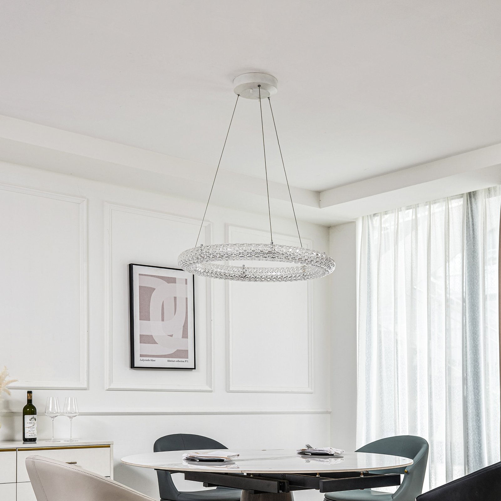 Tumata LED Smart Taklampa  w/Remote Klart - Lucande
