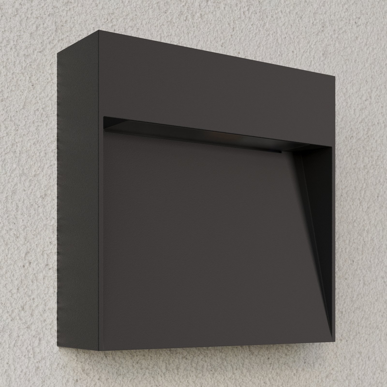 Noreia LED Kültéri Fali Lámpa Dark Grey - Lucande