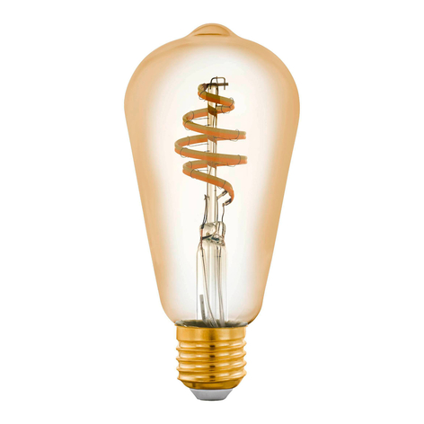 EGLO Connect E27 5,5W Rustika gold Tunable White