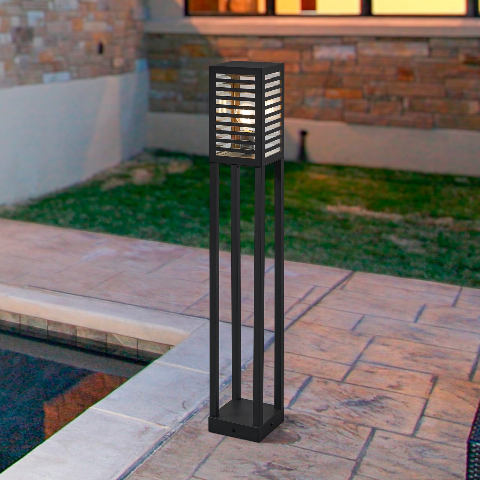 Lumină de drum Alamonte 3 negru