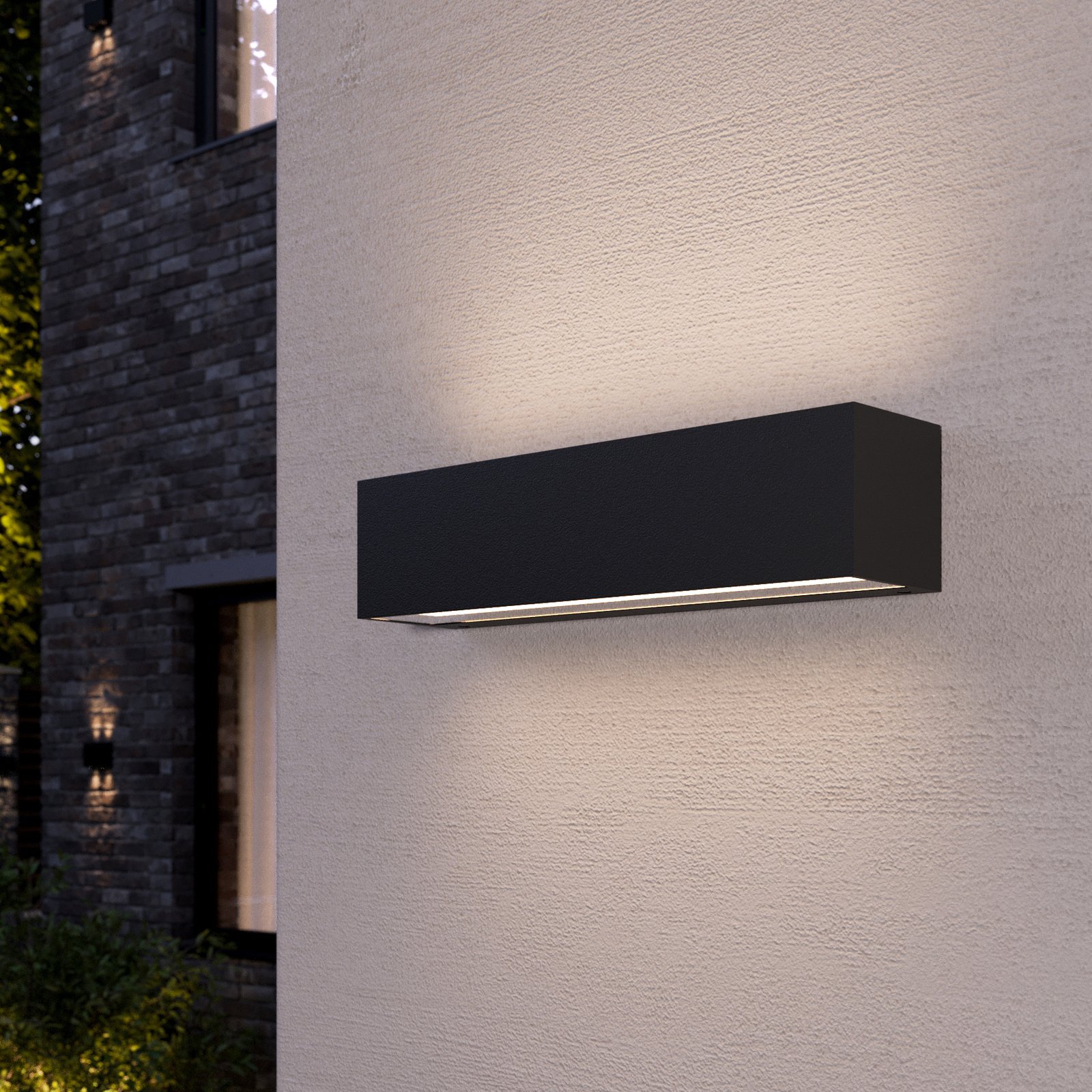 Tilde Buiten Wandlamp IP65 Graphite - Lucande