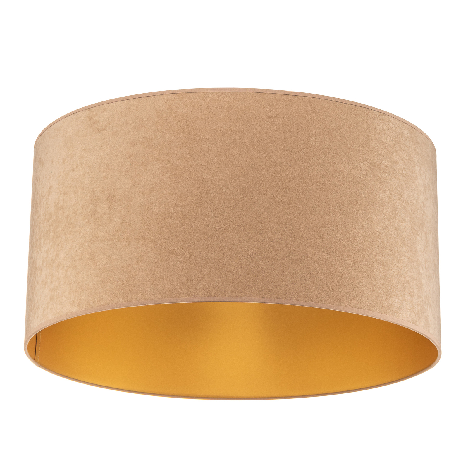 Lampa sufitowa Golden Roller Ø 60cm beżowa/złota