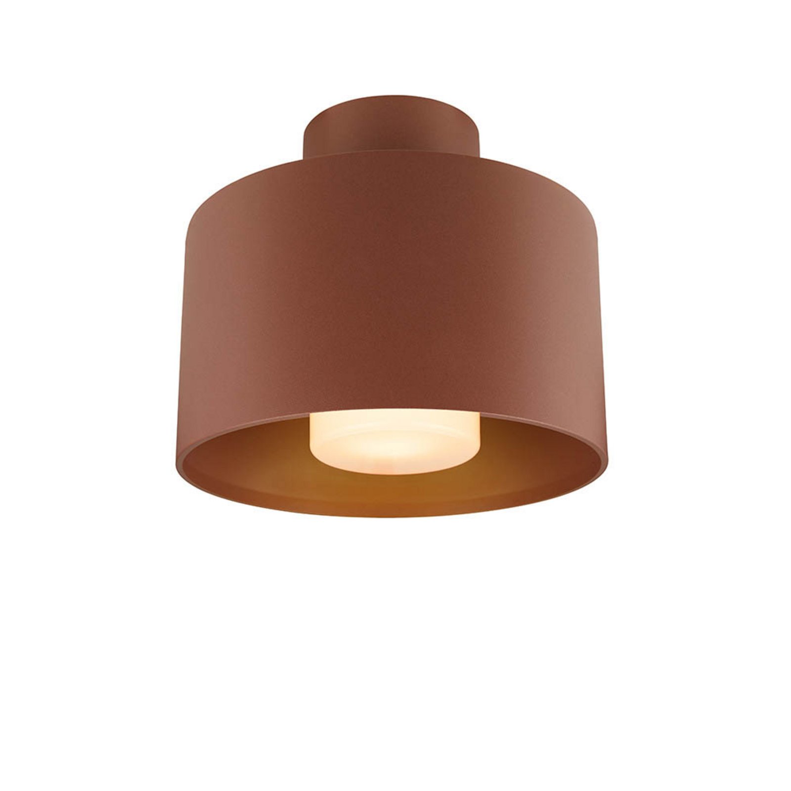 Photoni Cyl Outdoor Ceiling Lamp Cylindrical Rust - SLV