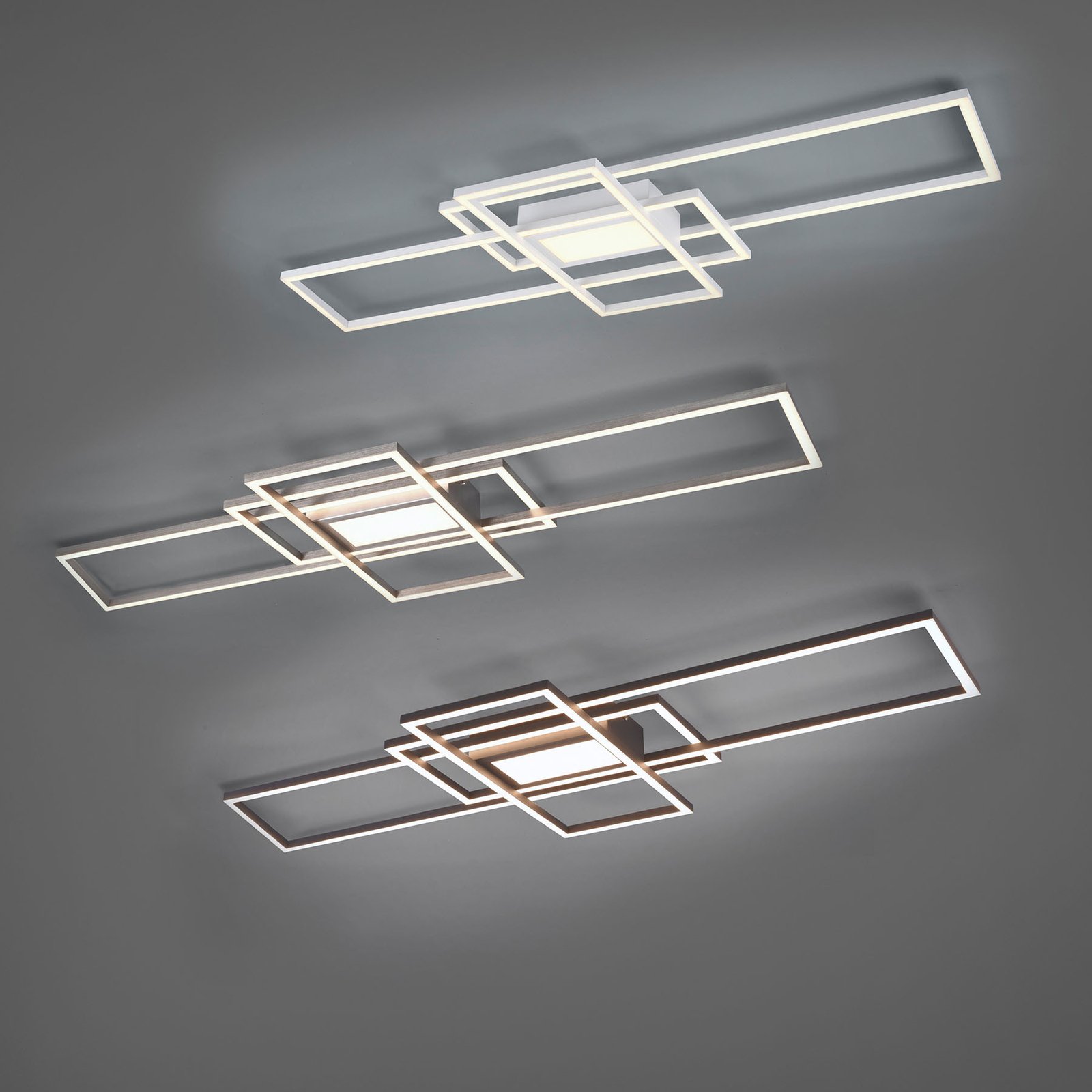 LED-Deckenlampe Irvine 3.000-6.500 K, anthrazit