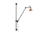 214 Nástěnné Svítidlo Round Black/Copper - Lampe Gras