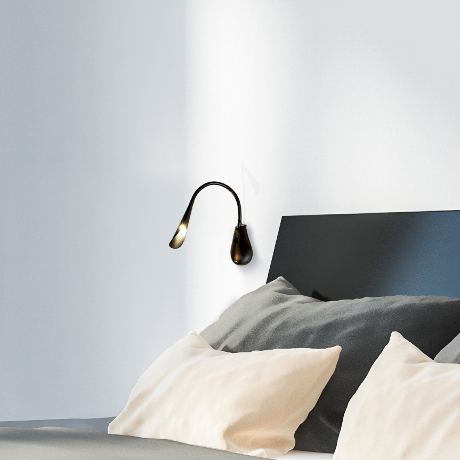 Innermost Cobra 45 Nude LED-Wandlampe, Touchdimmer