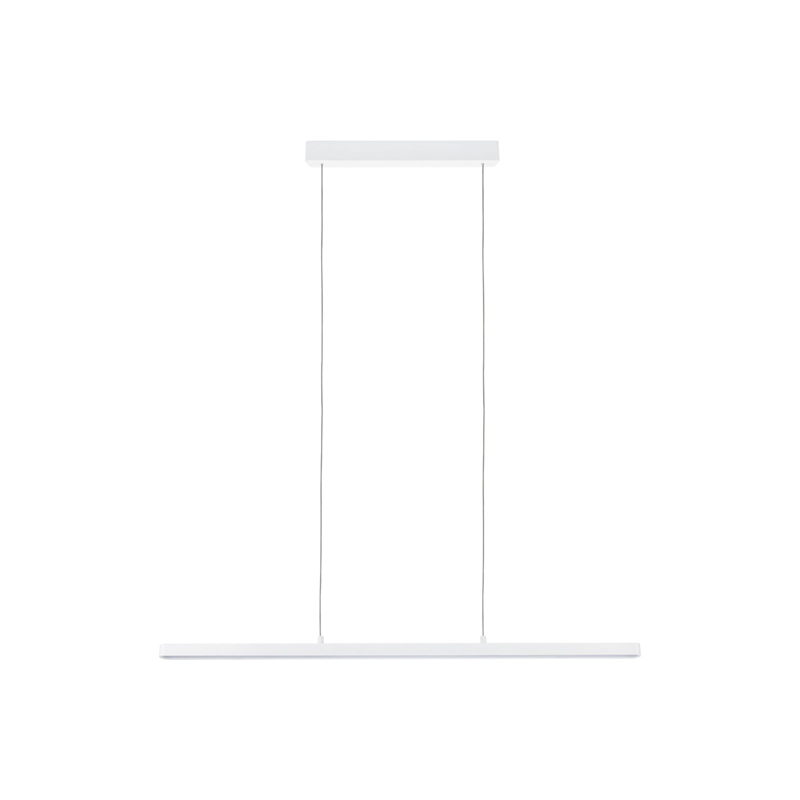 Paulmann Lento LED hanging light, white, dimmable, Up-&Downlight