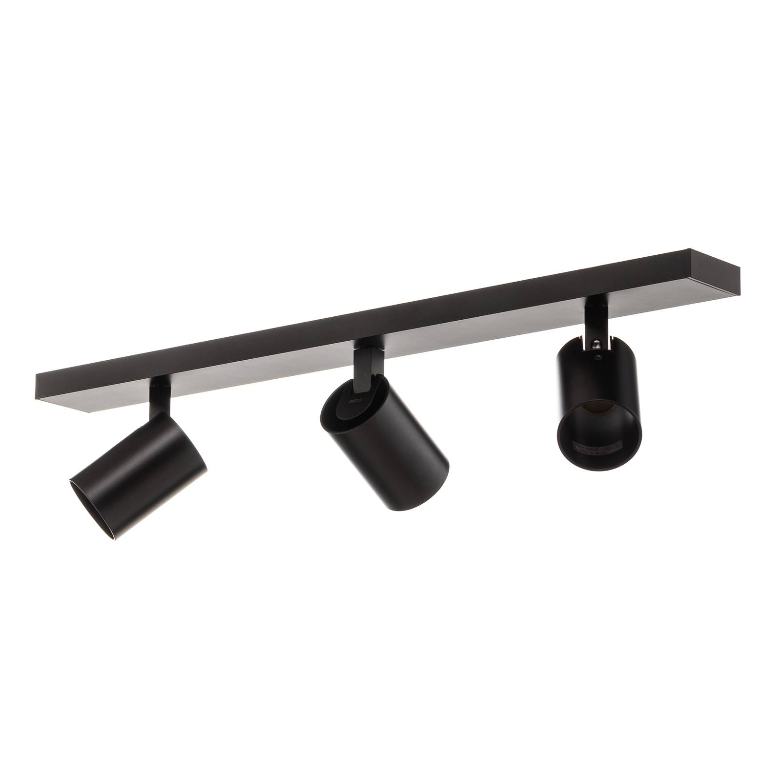 Astro Ascoli Triple Bar foco, negro mate - Plafón de techo - Salón / Comedor - Aluminio