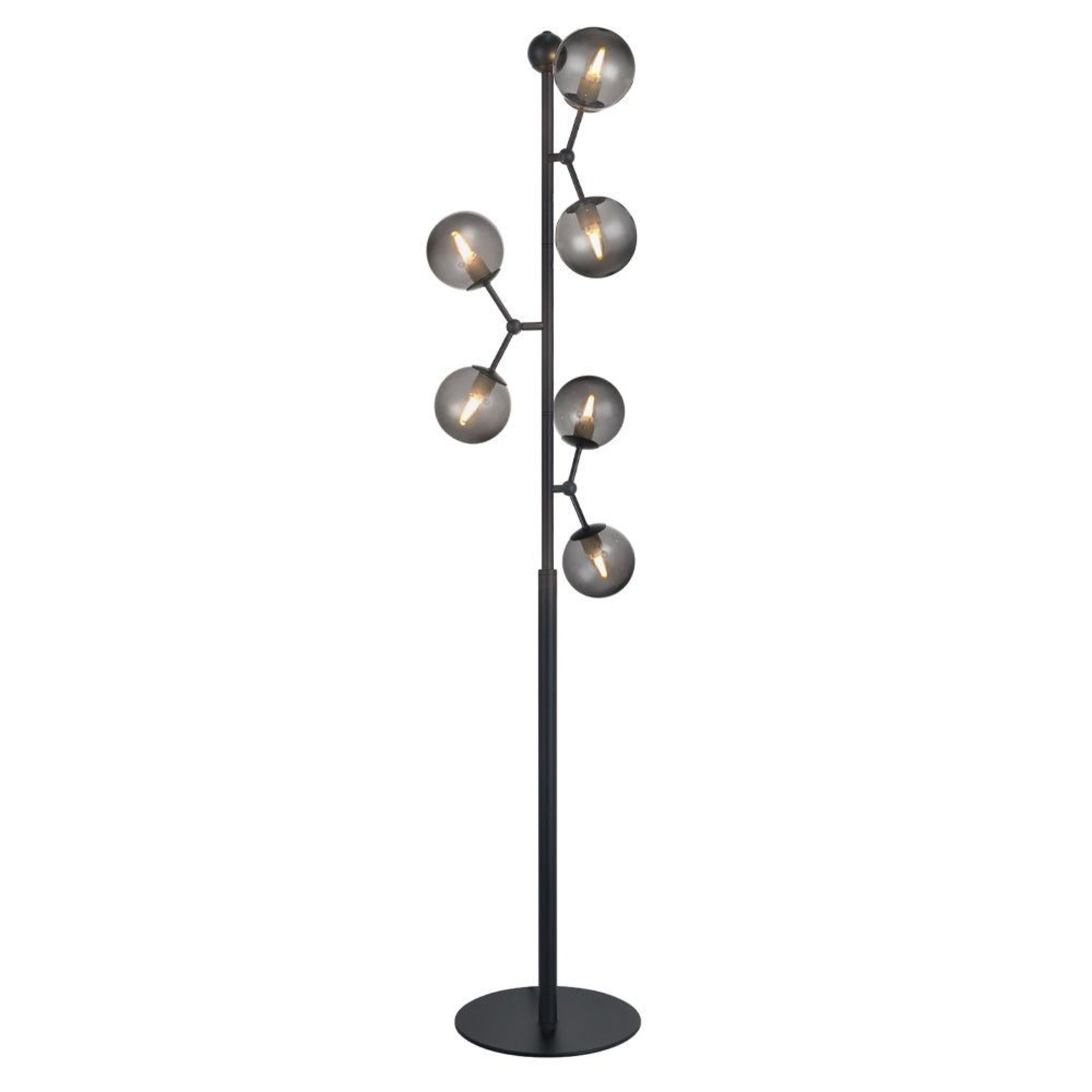 Atom Stojaca Lampa Smoke - Halo Design