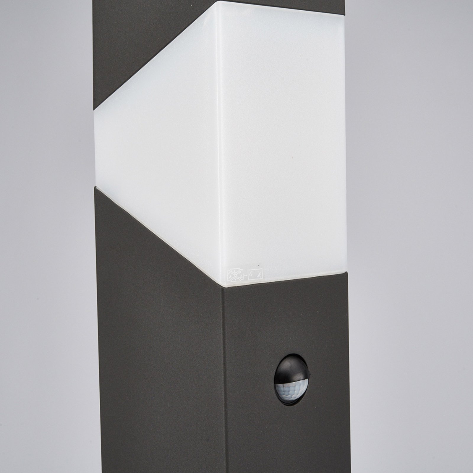Kiran Außen Gartenleuchte w/Sensor H60 Graphite - Lucande