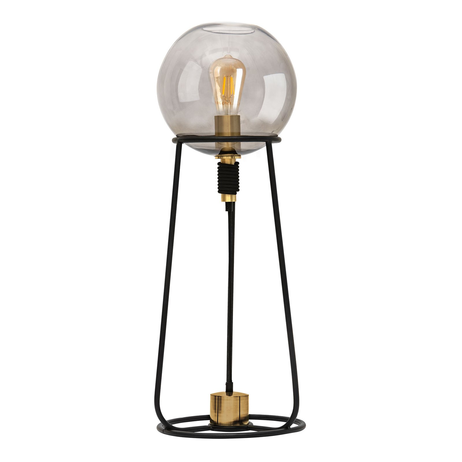 "Stelo" stalinė lempa su stikliniu gaubliu