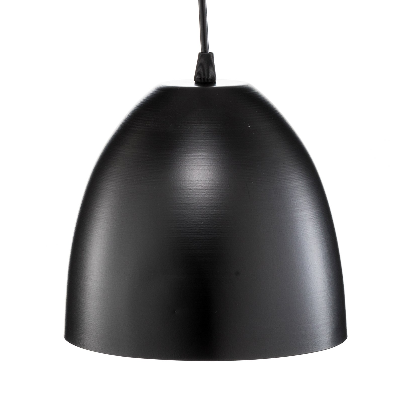 Lampă suspendată Lenox, 1 bec, negru/auriu