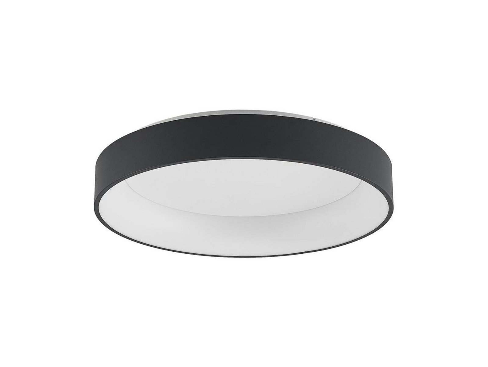 Aleksi Round LED Ceiling Lamp Ø60 Black - Arcchio