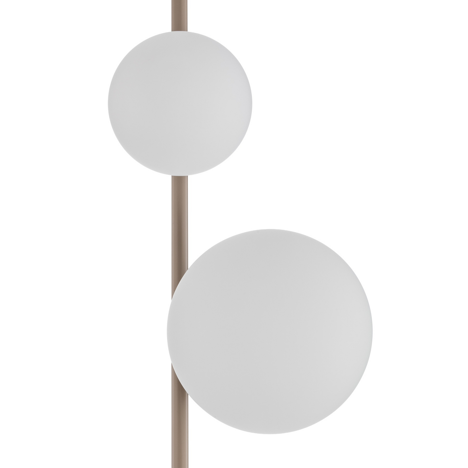 Stehleuchte Etno LP4, beige, Glas/Stahl, Höhe 140 cm, G9 Stehleuchte Etno LP4, beige, Glas/Stahl, Höhe 140 cm, G9