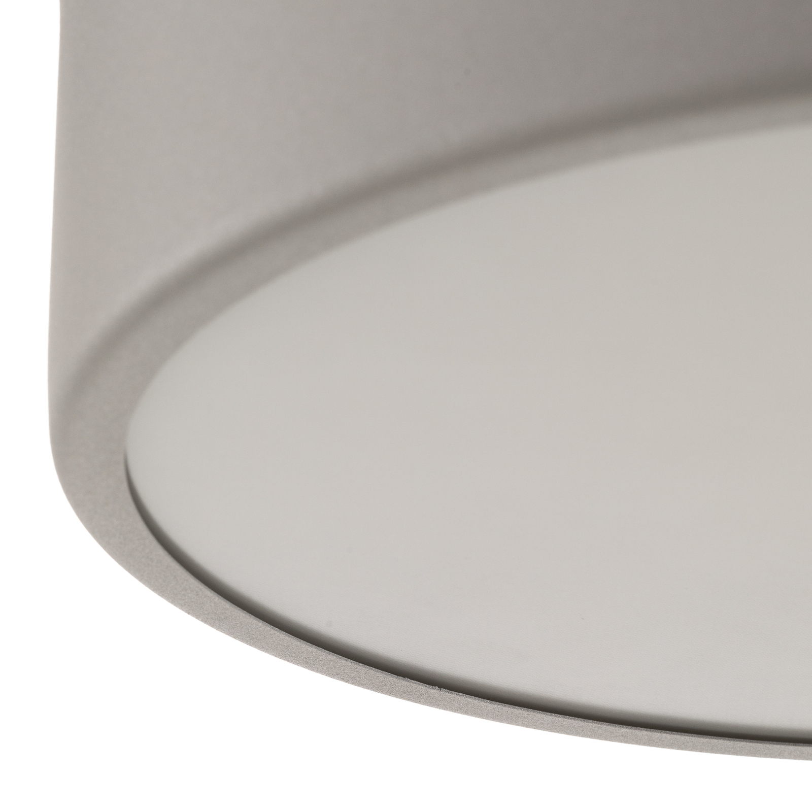 Taklampe Cleo 300, Ø 30 cm grå