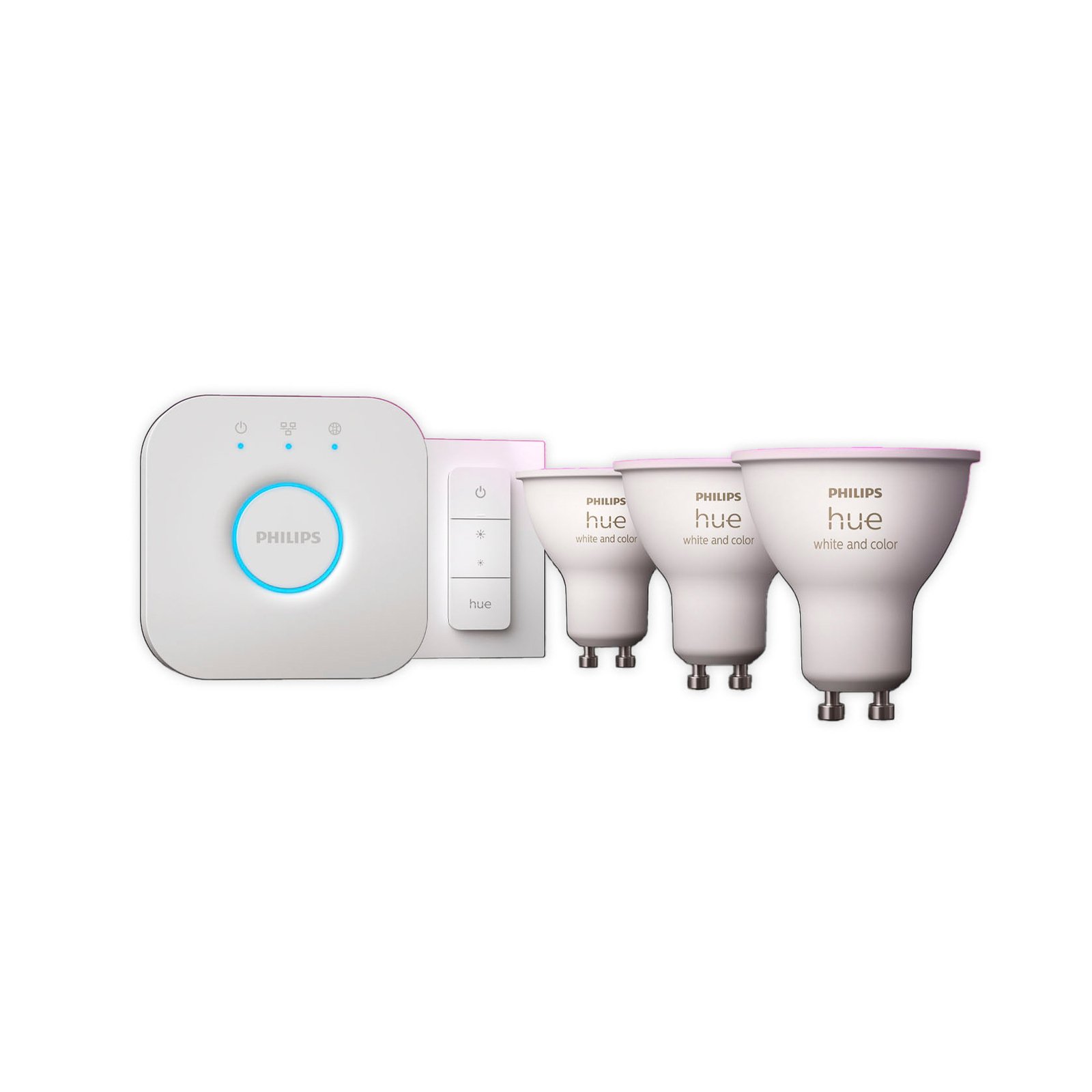 Philips Hue White & Colour Ambiance Starter Kit GU10 4,2 W 