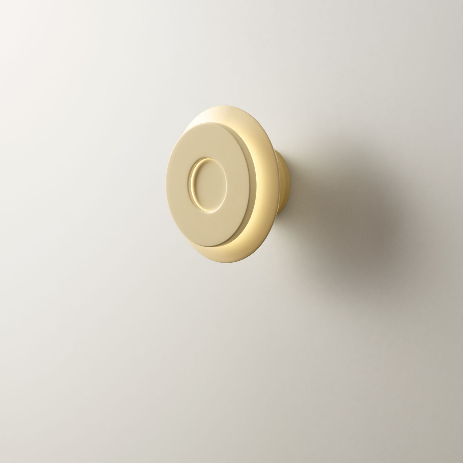 Lille 18 Wandlampe, vanille, Aluminium, Ø 18 cm - Pholc