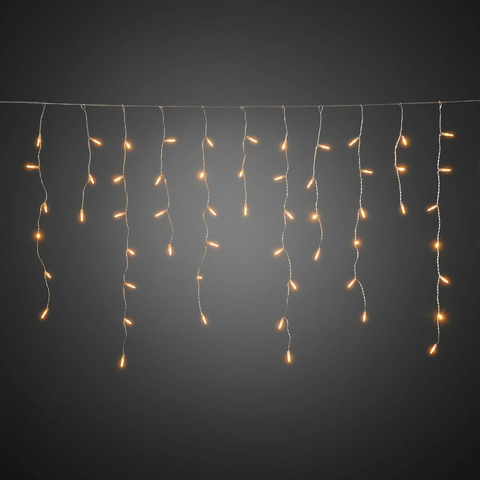 Konstsmide Christmas LED-draperi isregn för utomhusbruk 96 lampor