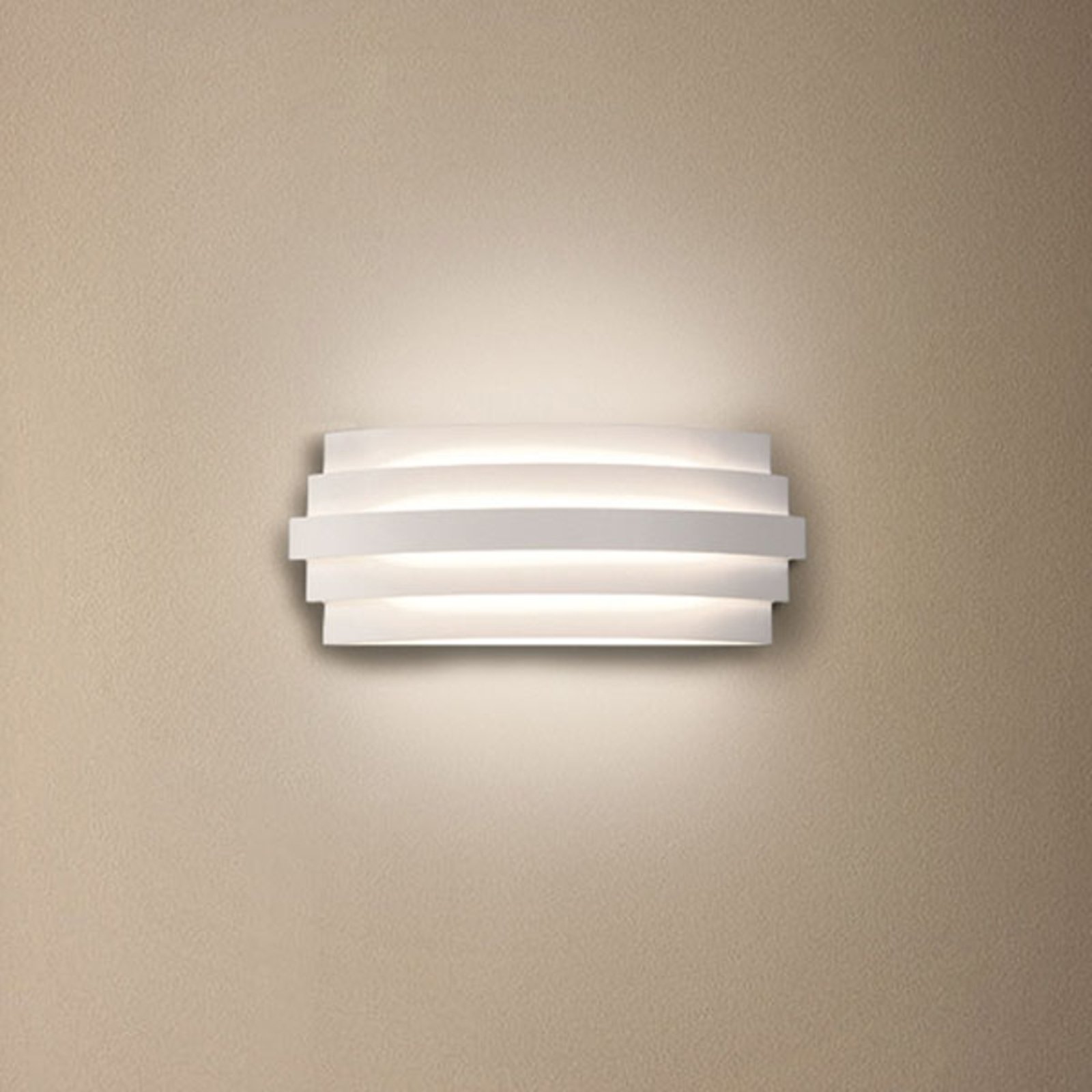 Luxur LED wall light, white