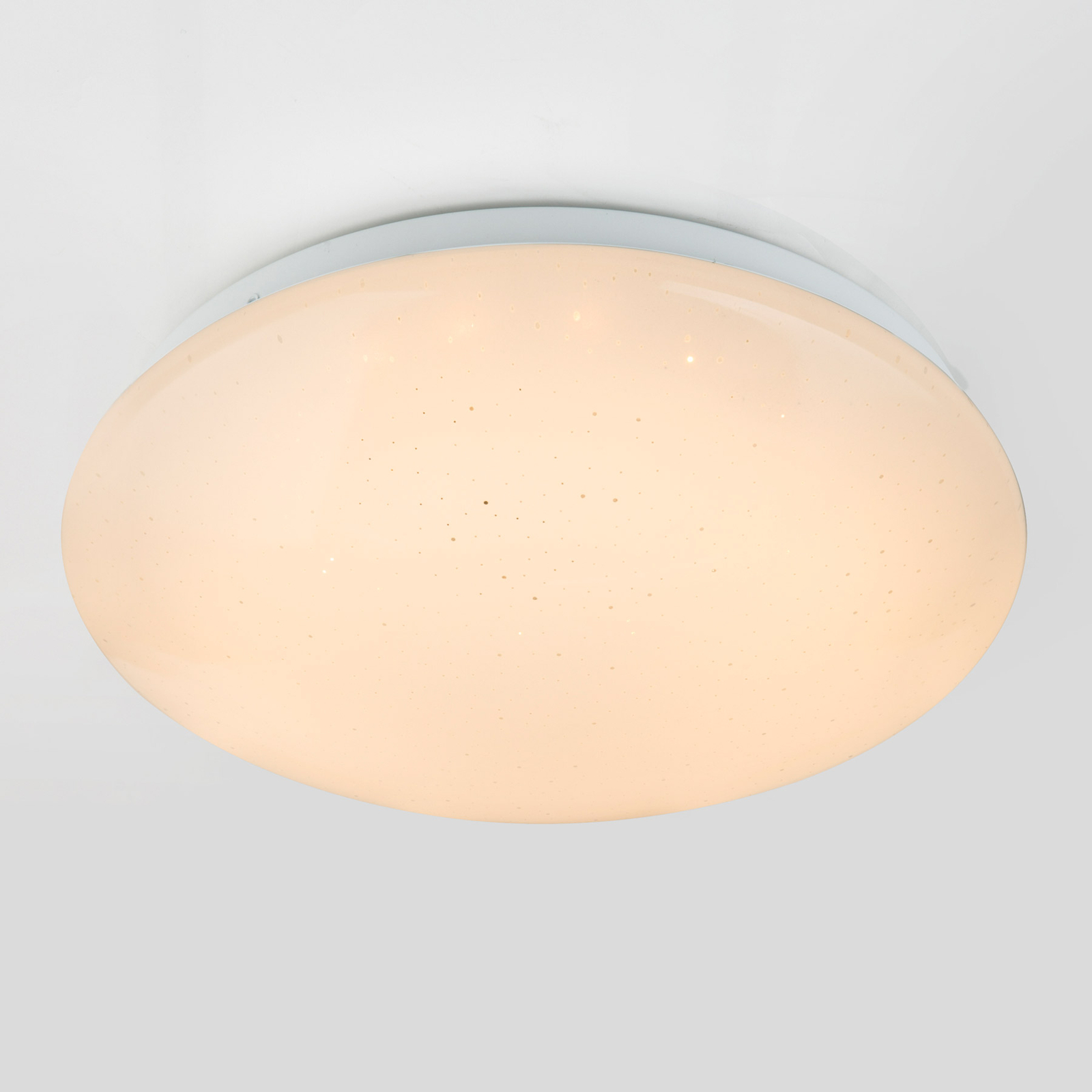 LED griestu gaismeklis Atreju I, RGBW, dimmējams, Ø 29 cm