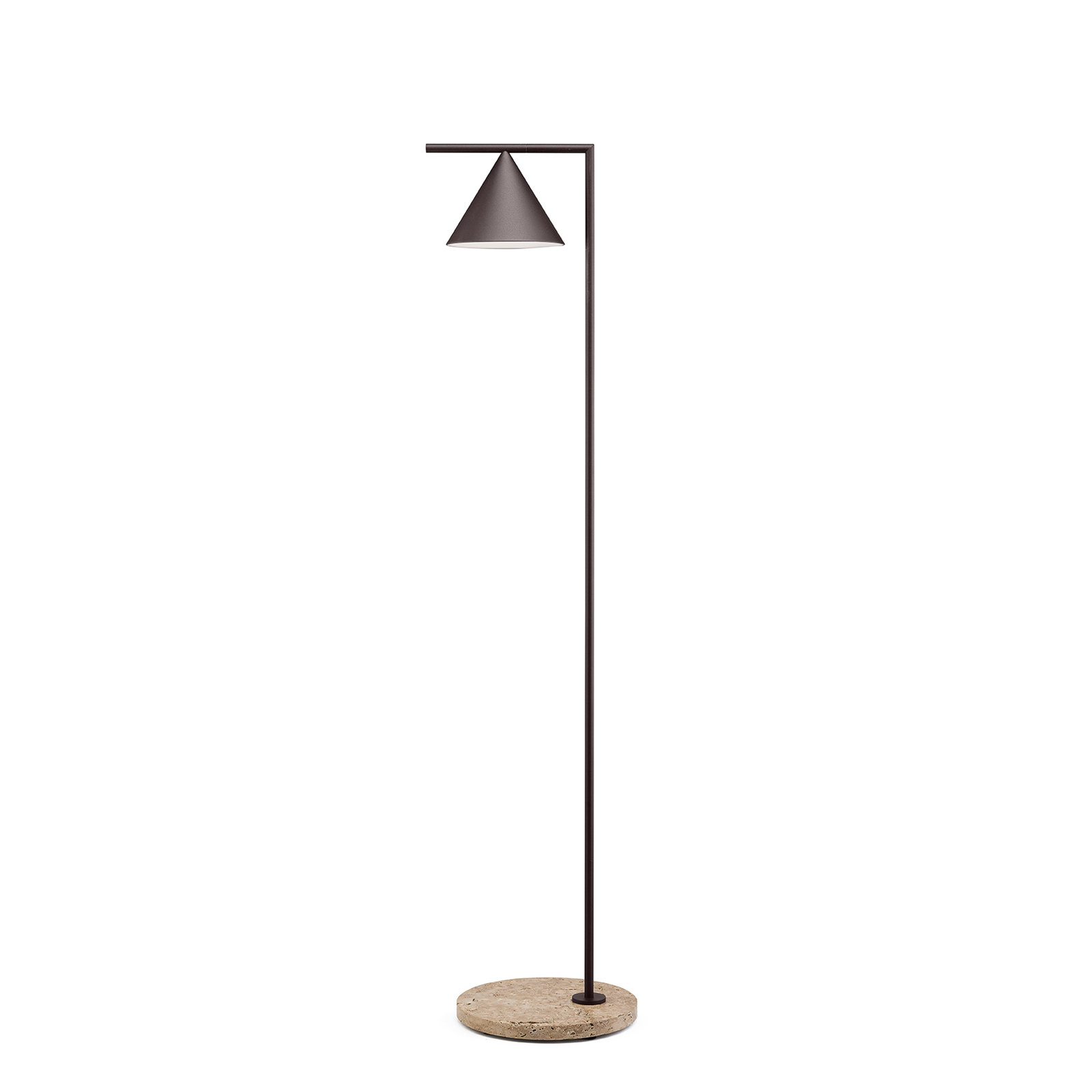 FLOS Captain Flint lampa stojąca ze stali, IP65