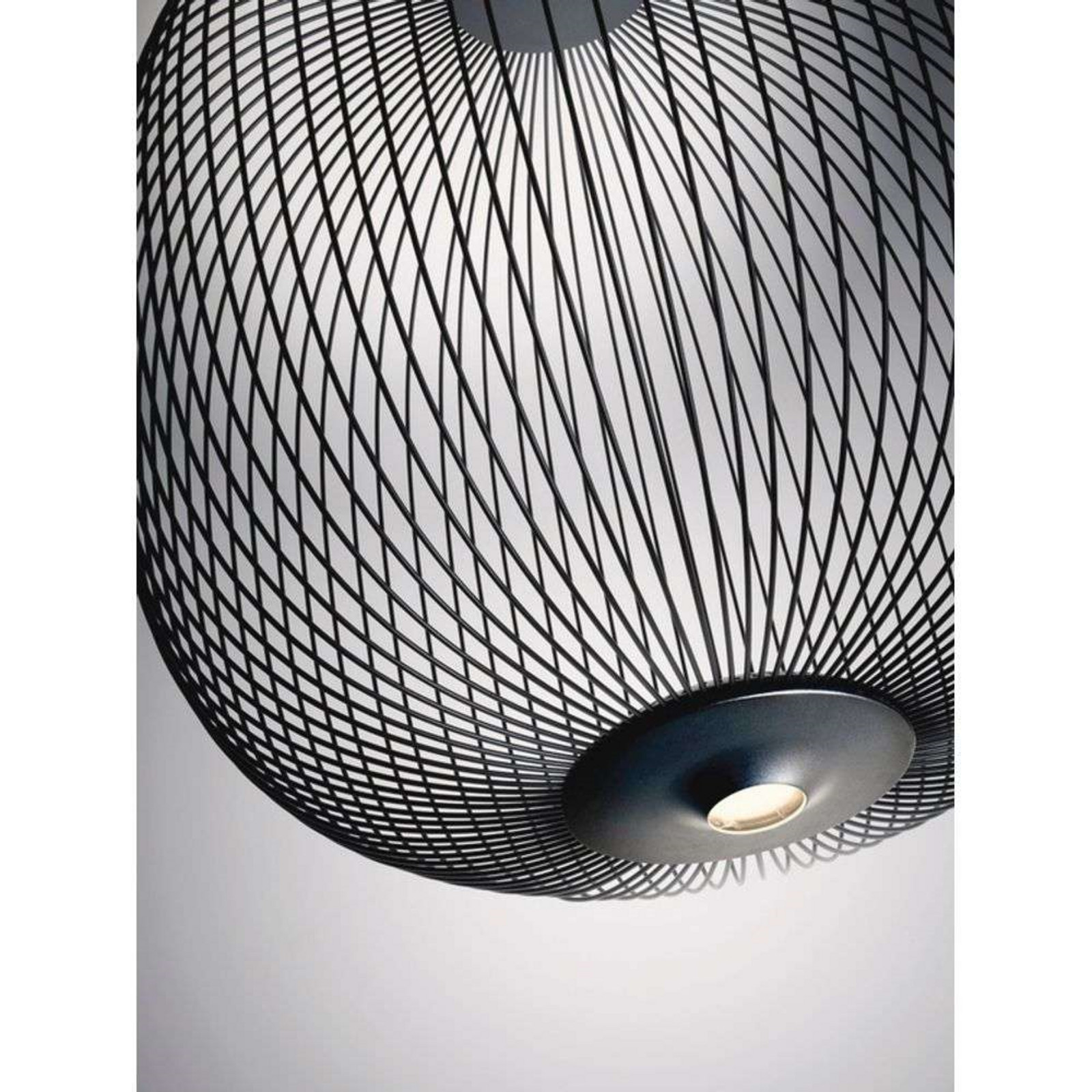 Spokes 2 LED Pendel Dæmpbar Grafit Foscarini - Metal