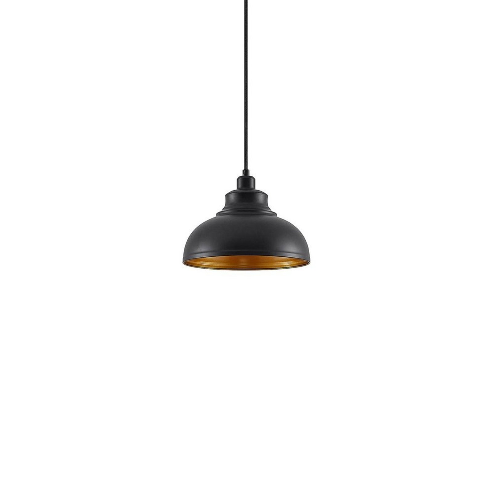 Emna Lustră Pendul Black/Gold - Lindby